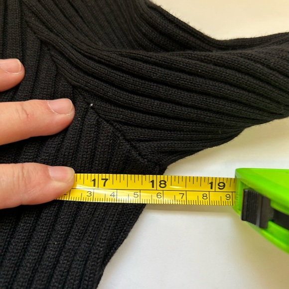 Taylor Women's/ NWT/Color Blocked /Ribbed Knit Dress/ L - Picture 11 of 12